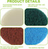 16pcs Electric Cleaning Brush Pad Set with Foam Pads and Heavy Duty Pads for Bosch Home/Garden Battery Cleaning