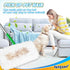 KEEPOW Reusable Microfiber Mop Pads for Swiffer Sweeper, Washable Wet Mopping Cloth Refills, 4 Pack