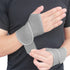 2 Pack Wrist Support Brace for Carpal Tunnel, Adjustable Hand Support for Arthritis and Tendinitis, Pain Relief (Gray)
