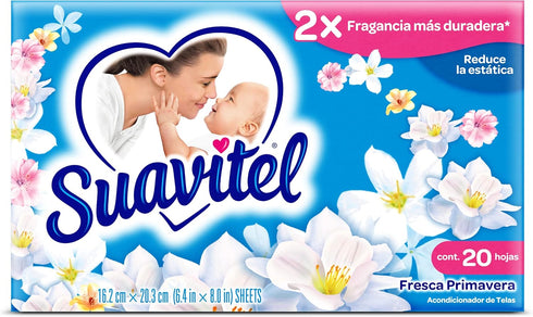 Suavitel Sheets, 20 Sheets, Field Flowers