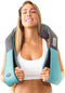 InvoSpa Shiatsu Neck and Back Massager with Heat - Deep Kneading Pillow