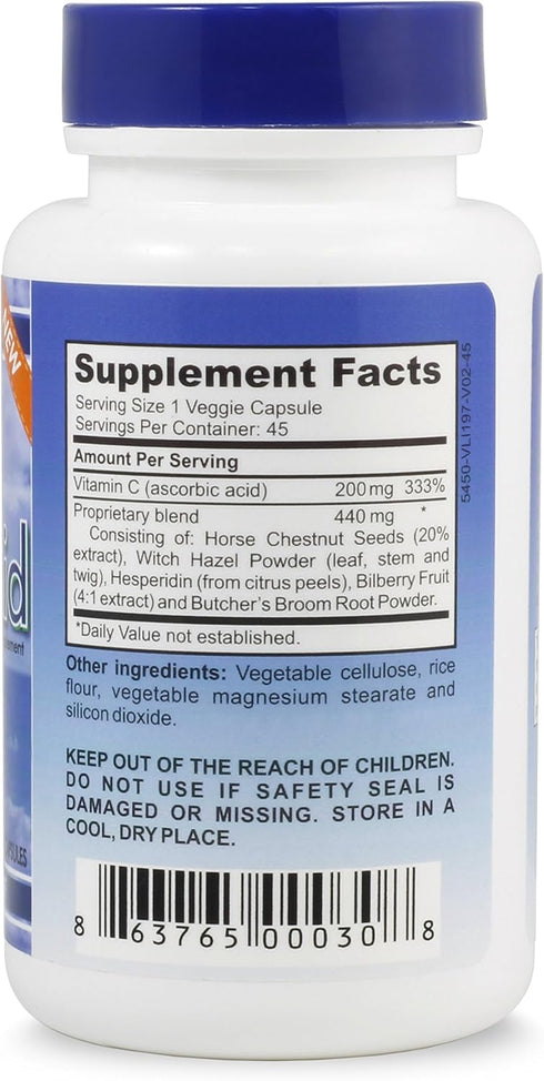 HemRid Plus Advanced Herbal Comfort Formula - 45 Veggie Capsules for Enhanced Comfort & Wellness
