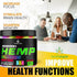 Hemp Gummies Premium Hemp Oil Gummy Bears - Natural Calm, Peace and Relaxation, Promote Sleep, Made in USA