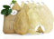 Natural Loofah Dish Sponge Pack of 10 Miw Piw Vegetable Scrubber for Kitchen - 100% Biodegradable Compostable