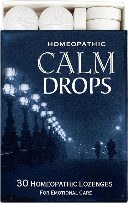 Homeopathic Calm Drops by Historical Remedies, 30 LOZENGES (Pack of 3)