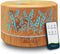 Essential Oil Diffusers for Large Room - 600ml with R/C, 7 Colors Lights & 3 Mist Modes, Auto Off