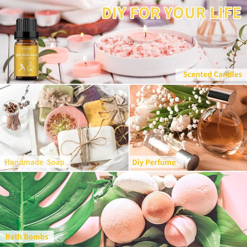 BURIBURI Hotel Scent Essential Oil, Lifestyle Hotel Collection Fragrance Aromatherapy Oil Blends