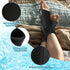iTHERAU Ankle Ice Wrap 2 Pack for Swelling, Plantar Fasciitis, Foot Pain Relief, Reusable Hot Cold Compress