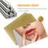 IBEET Unbreakable Stainless Steel Makeup Mirrors, Small Vanity Mirror for Purse, Handheld Compact Pocket Mirror