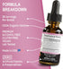 Hormonal Balance Supplements for Women & PMS Relief - Organic Liquid Drops & Menstrual Cramp Support - 1 Oz