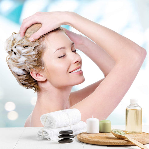 Naturalist Solid Shampoo Bar - 100% Organic, Plant Based, SLS Free, Vegan, Eco Friendly, Safe for Travel (Orange Mood)