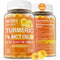 Sugar Free Turmeric Curcumin Gummies, Turmeric 1000mg Supplement with Black Pepper Extract, 120 Counts