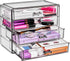 Sorbus Makeup Organizer - 4 Drawer Clear Acrylic Organizers for Cosmetics, Jewelry, Beauty Supplies