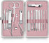 Utopia Care Manicure Kit, 15 Piece Professional Stainless Steel Nail Clippers Set for Men and Women with Travel Case,