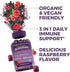 Organic Sambucus Elderberry Gummies with Zinc and Vitamin C, 120 Count, Immune Support