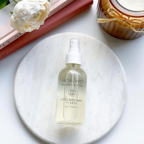 Little Seed Farm Balancing Facial Mist & Toner - Witch Hazel Toner, 4 fl oz
