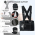 Adjustable Lower Back Support Belt with Suspenders, Heavy Duty Work Brace for Men & Women