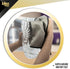 Glass Microfiber Cleaning Cloth: Large Streak Free Polishing Cloth for Wine Glasses and Glassware (16x24)
