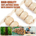 KintKita Wood Therapy Massage Tools,Back Wooden Massage Roller Rope Tool Maderoterapia Kit Professional Cellulite