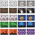 Reginary 20 Pcs Halloween Cosmetic Bags, Trick or Treat Gift Bags for Kids, Double Sided Printed Makeup Pouch with