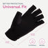 SUNUV LED Gloves for Gel Nails, UPF 50+ Anti UV Gloves for Nail Techs, Professional UV Gloves