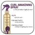 Pantene Gold Series Curl Awakening Spray for Curly and Coily Hair, Infused with Argan Oil, 8.4 Fl Oz