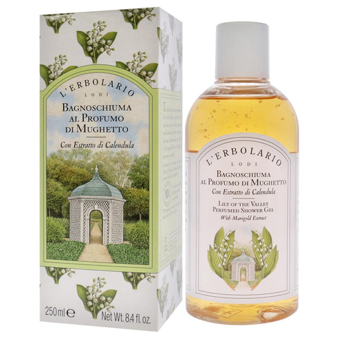 L'Erbolario Shower Gel – Gentle Body Soap for Sensitive Skin, 8.4 oz, Soothing and Refreshing Floral Body Wash