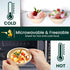 Disposable Paper Bowls, 100pack 8oz Compostable Paper Bowls for Condiments, Ice Cream, Dessert