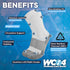 OrthoSleeve WC4 Diabetic and Neuropathy Wellness Socks, Non-Binding, Improves Circulation