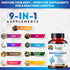 Humming CoQ10, B6 D3, 922 90 (45 Herbs INOBALANCE PRO+ Myo-Inositol with NAC, Shatavari, Zinc, Vitamin & mg per Serving
