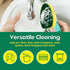 Set, Dishwand Sponge Refills Soap Control Handle, Dish wand Sponges Refill Non Scratch, Sponge Replacement Scrub Brush