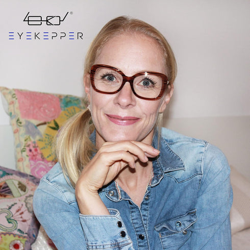 Eyekepper 4-Pack Chic Reading Glasses for Women, Oversized Readers +1.75