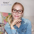 Eyekepper 4-Pack Chic Reading Glasses for Women, Oversized Readers +1.75