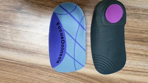 Plantar Fasciitis 3/4 Length Insoles, High Arch Supports Orthotic Shoe Inserts for Men/Women, Pain Relief for Flat Feet