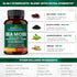 Sea Moss Black Seed Oil, Ashwagandha, Ginger, Burdock Root, Turmeric, 60 Capsules, Made in USA
