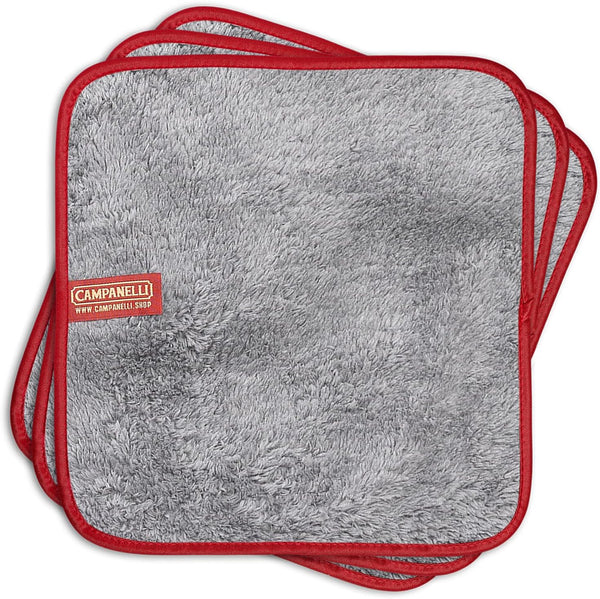 Campanelli's PuppyFur Microfiber Towels - Super Soft, Gentle, Plush Cleaning Cloths for