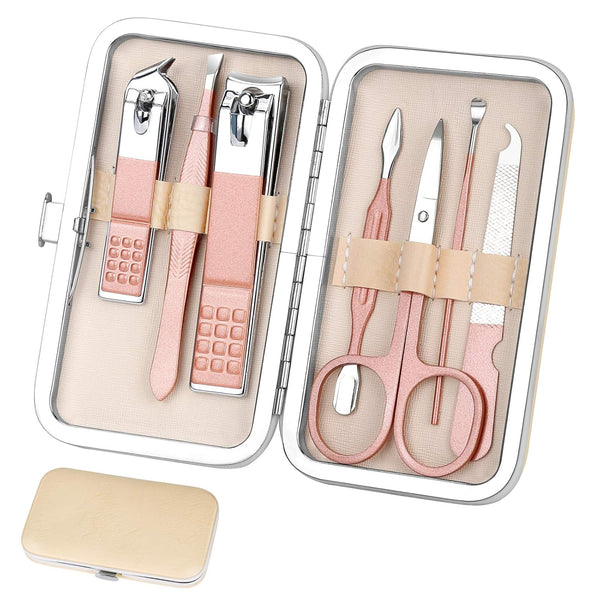 Manicure Set Women Nail Clippers Set, Professional Grooming Kit for Nail Care, Gift for Women, Ultra Sharp Tools