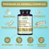 Why Not Natural 4-in-1 Organic Black Maca Root, Ashwagandha, Fenugreek, Panax Ginseng Capsules - 120 Count