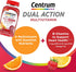Centrum MultiGummies Multi+ Omega 3 Dual Action, 110 Count, Adult Multivitamin, Strawberry/Lemon/Orange Flavors