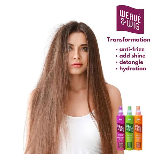 On Organic Premium Oil-free Weave & Wig Spray, Tangerine, 8 Fluid Ounce