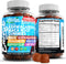 Ashwagandha Maca Root Gummies with Fenugreek Hibiscus Slippery Elm Saffron Extract &