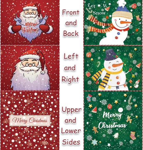 Jaywayang 2PCS 100Pcs Christmas Surprise Money Box for Cash Gift, Merry Christmas Money Gift Box with Card and Cash