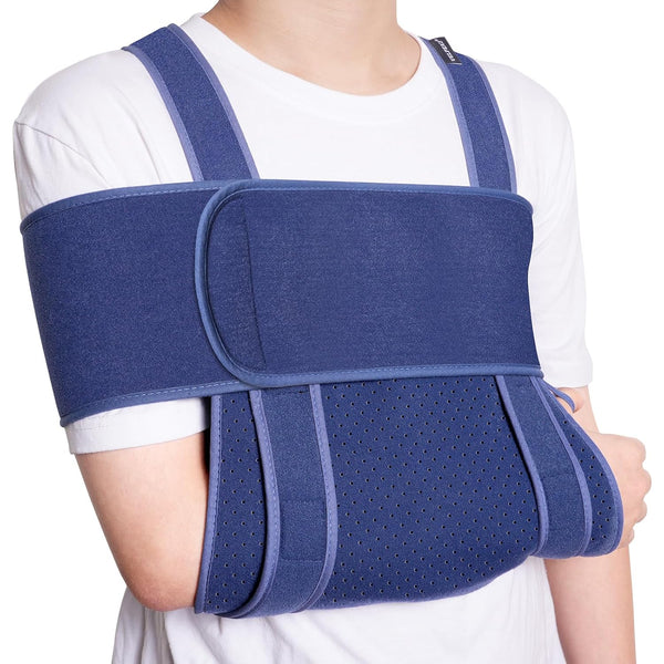 Velpeau Arm Sling for Sleep, Shoulder Immobilizer for Women & Men -