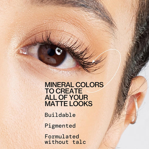 Pacifica Pink Nudes Mineral Eyeshadow Palette, 10 Neutral Shades for Natural or Smoky Eye Look, Vegan & Cruelty Free