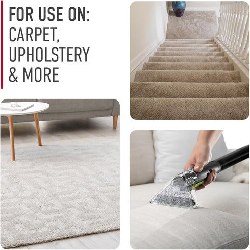 Hoover 128 oz Everyday Carpet Cleaner Solution, Deep Cleaning Shampoo for Carpet and Upholstery, Fresh Meadows