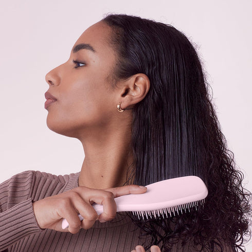 Tangle Teezer Plant-Based Ultimate Detangler Brush, Marshmallow Pink, Dry & Wet Hair Brush for All Hair Types