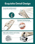 Nail Clippers with Catcher, Professional Stainless Steel Fingernail and Toenail Clipper Set