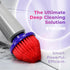 Set (2 Synoshi PRO Cone Brush Heads Units) for Electric Spin Scrubber Bathroom & Shower Cleaning Brush Universal