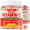 Whole Food Vitamin C Gummies for Adults & Kids, 2 Pack, Zero Sugar, 100% Natural, Immune & Collagen Support