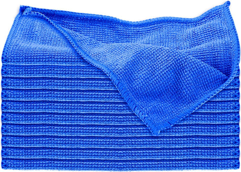 Xyembu 10 Pack Microfiber Cleaning Cloth 6"x6" Reusable Cleaning Rag Fast Drying Kitchen